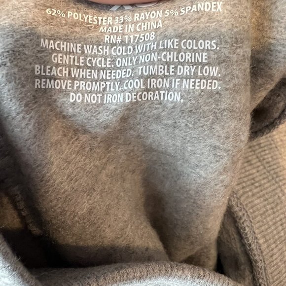 NWT MTV Music Television Gray Jogger Sweatpants Target Womens - Picture 7 of 7